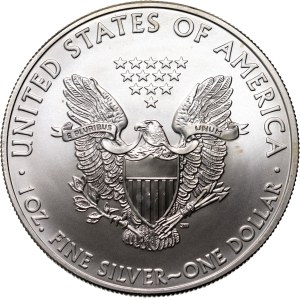 United States of America, Dollar 2009, Silver Eagle, 1 ounce of silver