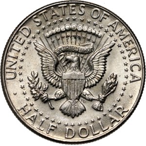 United States of America, 1/2 Dollar 1964, Philadelphia, J. F. Kennedy