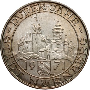 Niemcy, medal z 1971 roku, 500-lecie urodzin Albrechta Dürera