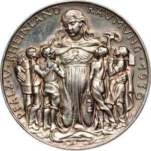 Allemagne, médaille de 1930, Fin de l'occupation de la Rhénanie, Goetz
