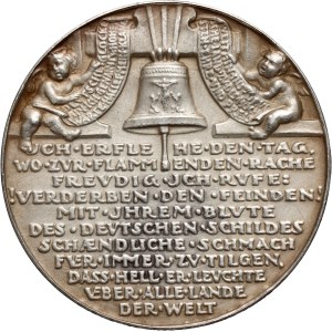 Deutschland, Medaille aus dem Jahr 1925, Tausendjähriges Jubiläum des Rheinlandes, Goetz