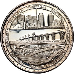 Venezuela, médaille sans date, Simón Bolívar, État libre et souverain