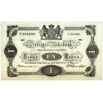 Sweden, 1 krone 1914, series F