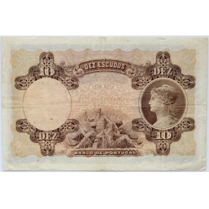 Portugal, 10 escudos 1920