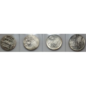 Finland, set of silver coins from 1967-1989, (4 pieces)