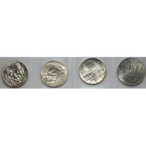 Finland, set of silver coins from 1967-1989, (4 pieces)
