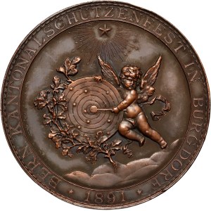 Suisse, médaille de tir de 1891, Festival de tir de Burgdorf
