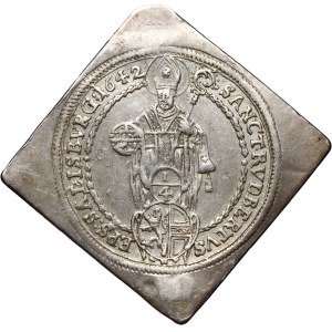 Rakousko, Salcburk, Paris von Lodron, 1/4 talaru z roku 1642, klipa