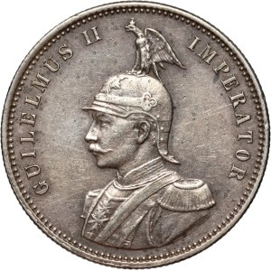 Germany, German East Africa, Wilhelm II, Rupee 1914 J, Hamburg