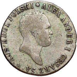 Congress Kingdom, Alexander I, 1 zloty Polish, 1818 IB, Warsaw
