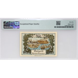 Lithuania, Memel, Klaipėda, 2 mark 1922