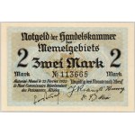 Lithuania, Memel, Klaipėda, 2 mark 1922