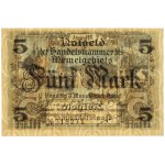 Lithuania, Memel, Klaipėda, 5 mark 1922