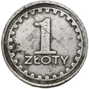 Volyn, cava di Bierestowiec, 1 złoty, marca di credito