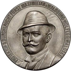 Německo, střelecká medaile z roku 1910, střelecké závody v Ravensburgu