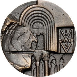 Allemagne, médaille de 1990, les 2 000 ans de la ville de Spira, Huster