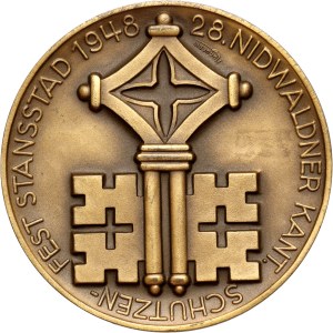 Switzerland, Shooting medal from 1948, Stansstad Shooting Festival