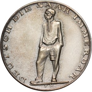 Germany, Medal from 1935, Plebiscite in Saarland