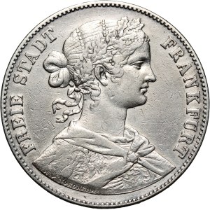 Germany, Frankfurt, Thaler 1860