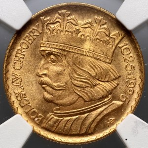 Second Polish Republic, 10 zlotych, 1925, Warsaw, Bolesław Chrobry