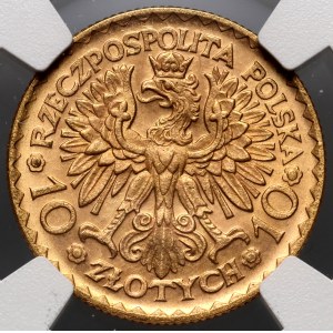 Second Polish Republic, 10 zlotych, 1925, Warsaw, Bolesław Chrobry