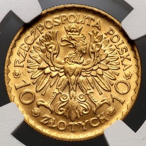 Second Polish Republic, 10 zlotych, 1925, Warsaw, Bolesław Chrobry