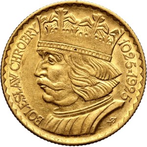 II RP, 10 złotych 1925, Warszawa, Bolesław Chrobry