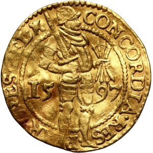 Netherlands, ducat 1597, Utrecht