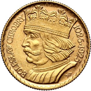Second Polish Republic, 20 zlotych, 1925, Warsaw, Bolesław Chrobry