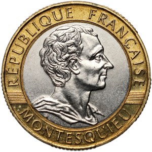 Frankreich, 10 Francs, 1989, Montesquieu