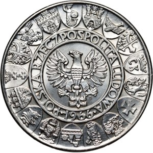 PRL, 100 złotych 1966, Mieszko i Dąbrówka