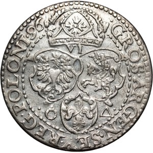 Sigismund III Vasa, 1596 sixer, Malbork