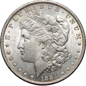 United States of America, Dollar 1884 O, New Orleans, Morgan