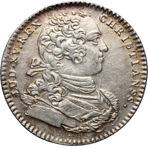 France, Louis XV, jeton de 1758, Chambre aux deniers