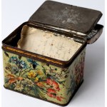 Russia, 19th/20th century, tin tea can, Товарищество братьев К. и С. Popovyh