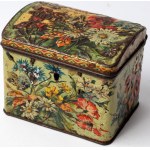 Russia, 19th/20th century, tin tea can, Товарищество братьев К. и С. Popovyh
