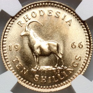 Rhodesia, Elizabeth II, 10 Shillings 1966