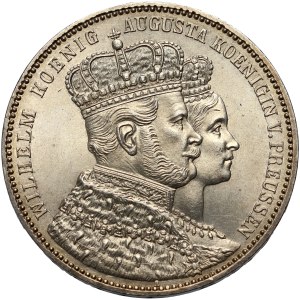 Niemcy, Prusy, Wilhelm I, talar 1861 A, Berlin