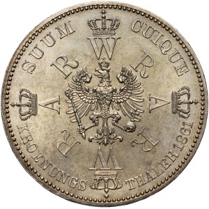 Niemcy, Prusy, Wilhelm I, talar 1861 A, Berlin