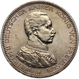Germany, Prussia, Wilhelm II, 5 Mark 1913 A, Berlin, 25th Anniversary of the Reign