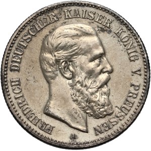 Germany, Prussia, Friedrich III, 2 Mark 1888 A, Berlin
