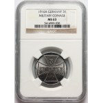 OST, 3 Kopeken 1916 A, Berlin