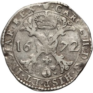 Spanish Netherlands, Brabant, Charles II, Patagon 1672, Antwerp