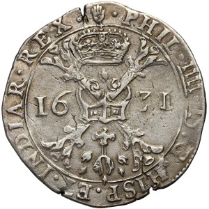 Spanish Netherlands, Brabant, Philip IV, Patagon 1631, Antwerp