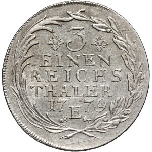 Germany, Prussia, Frederick II, 1/3 Thaler 1779 E, Königsberg
