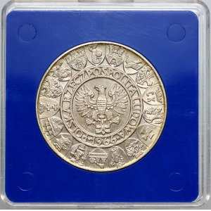 Volksrepublik Polen, 100 Złoty 1966, Mieszko und Dąbrówka