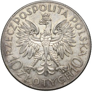 Second Polish Republic, 10 zlotych, 1933, Warsaw, Romuald Traugutt