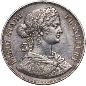 Germany, Frankfurt, 2 thalers 1861
