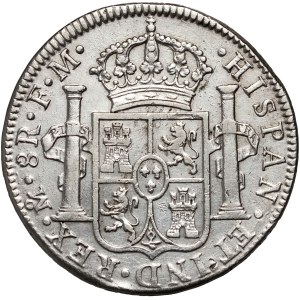 Mexico, Charles IV, 8 reales 1792 FM