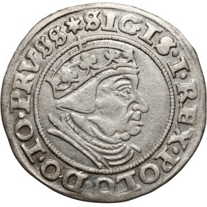 Sigismund I. der Alte, Groschen von 1540, Danzig